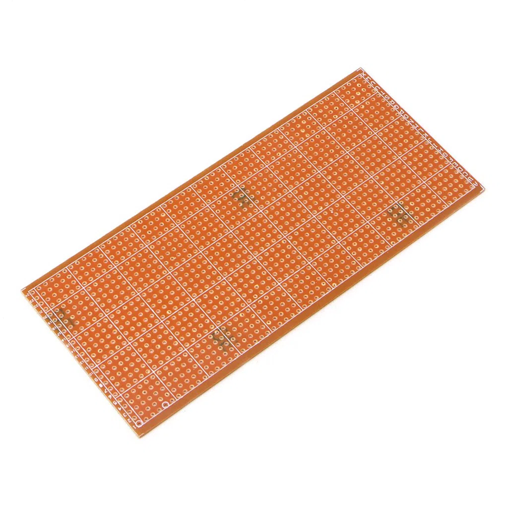 5 pezzi 6,5 x 14,5 cm Stripboard Veroboard non tagliato PCB Platine Single Side Circuit Boar
