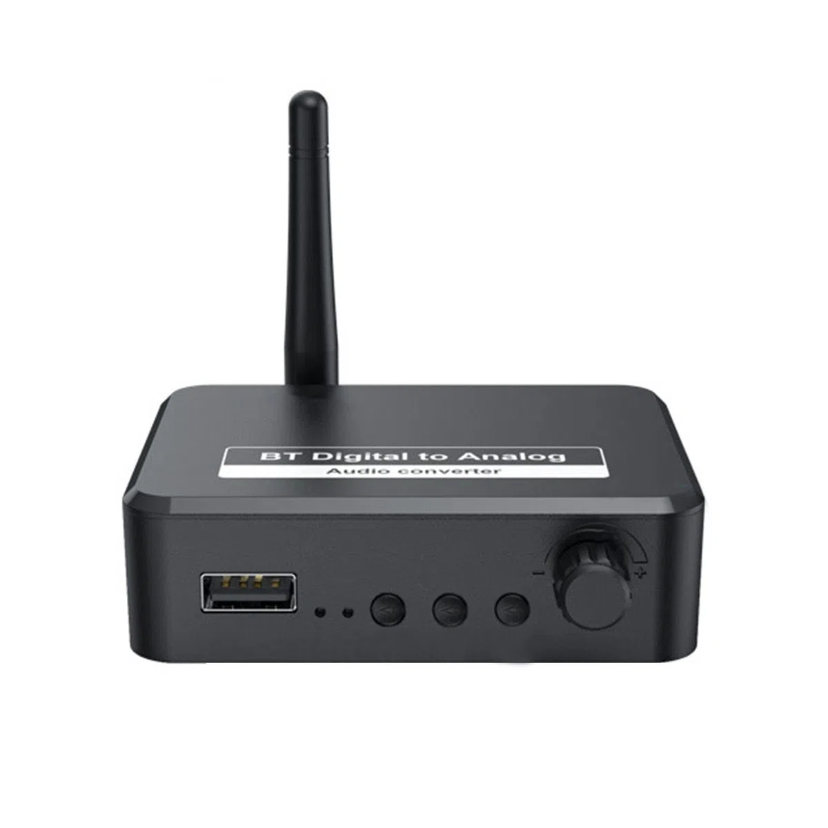 Cosiki Ricevitore Bluetooth 5.1, Convertitore da Digitale Ad Analogico, Ricevitore con SPDIF su 3,5 Mm AUX, Ideale per Sistemi Domestici di Altoparlanti Wireless con Commutazione Professionale