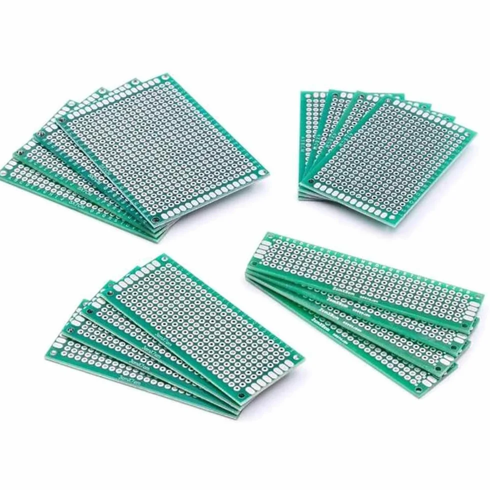 MMOBIEL 60 Pezzi Set di circuiti stampati per prototipi con terminali a vite 2/3 piedini Maschio/Femmina, set universale con kit fai da te per progetti elettronici con Arduino