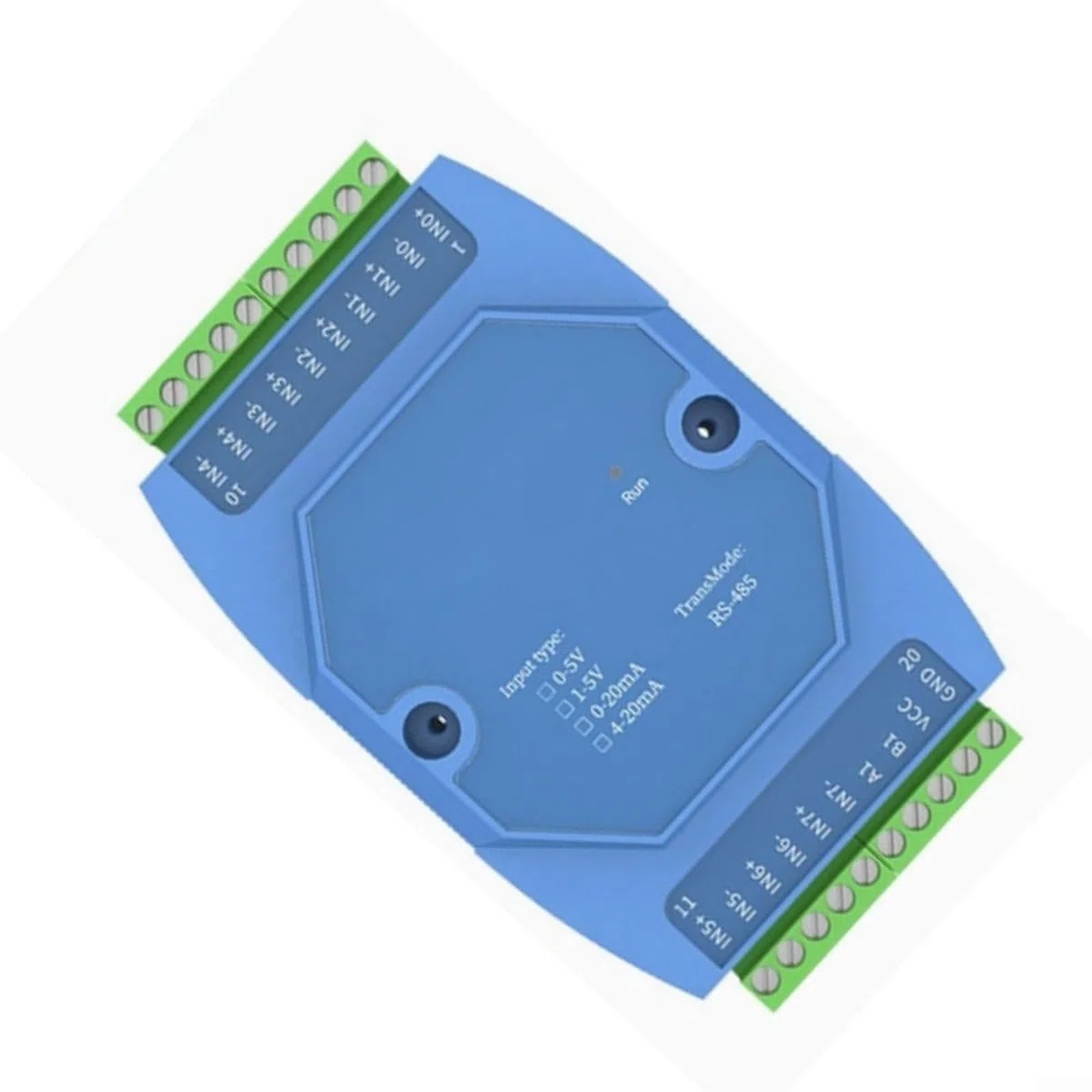 Modulo di acquisizione ingresso analogico 8 canali 4-20mA e 0-5V al convertitore RS485 per sistemi industriali (4-20mA)