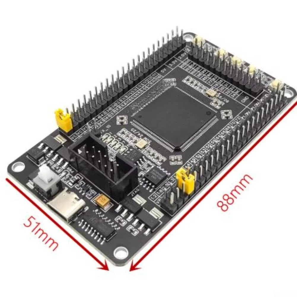 EP4CE6E22C8N FPGA Scheda di sviluppo con IV Core, interfaccia e doppi oscillatori, pin di tensione configurabili per la progettazione e la prototipazione di circuiti digitali,