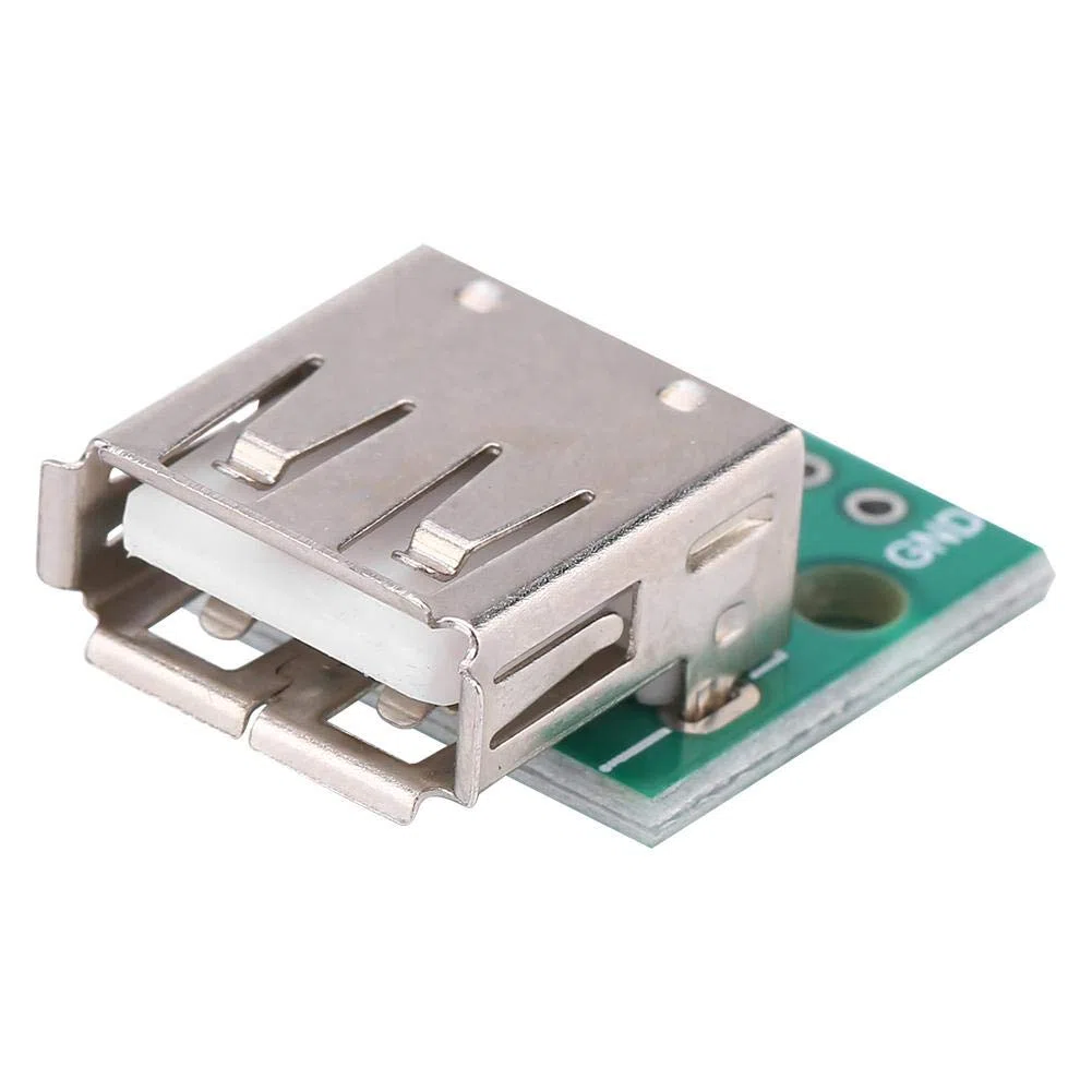 Garosa Scheda breakout USB femmina 4 pin 10 pezzi con connettore DIP 2.5mm per prototipazione rapida di progetti elettronici per hobbisti ingegneri e maker professionisti
