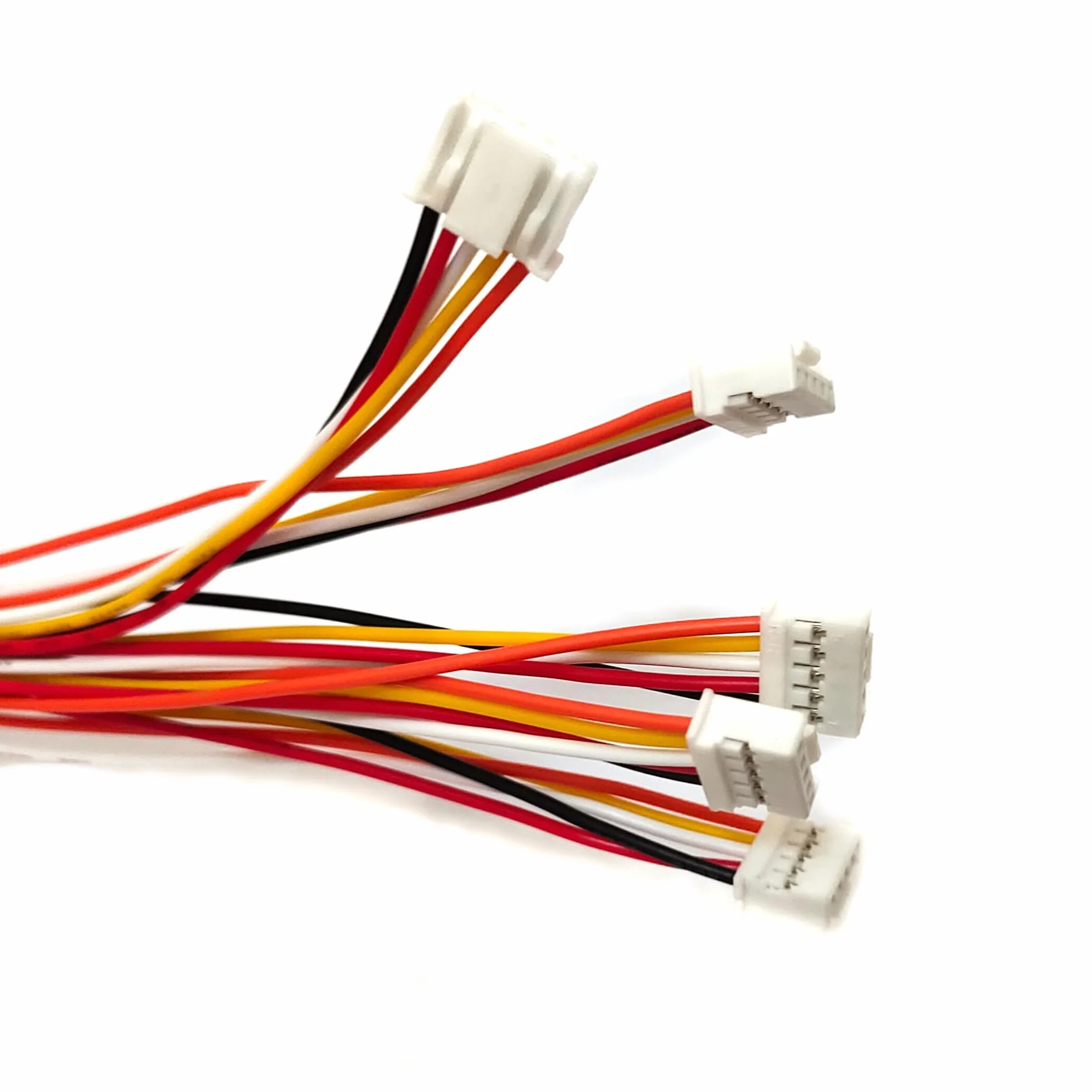 5 Pezzi PA 2,0mm Pap su Dupont 2,54mm Buchse 5 Pin Jumper Wire PA2,0 26AWG 20cm Cavo contenitore connettore PAP-05V-S