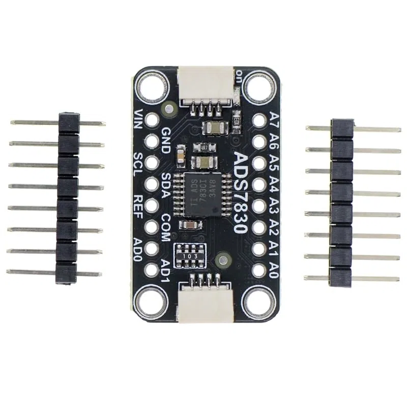 Modulo ADC ADS7830, Convertitore ADC a 8 Canali con Risoluzione a 8 Bit e Interfaccia I2C IIC SDA/SCL