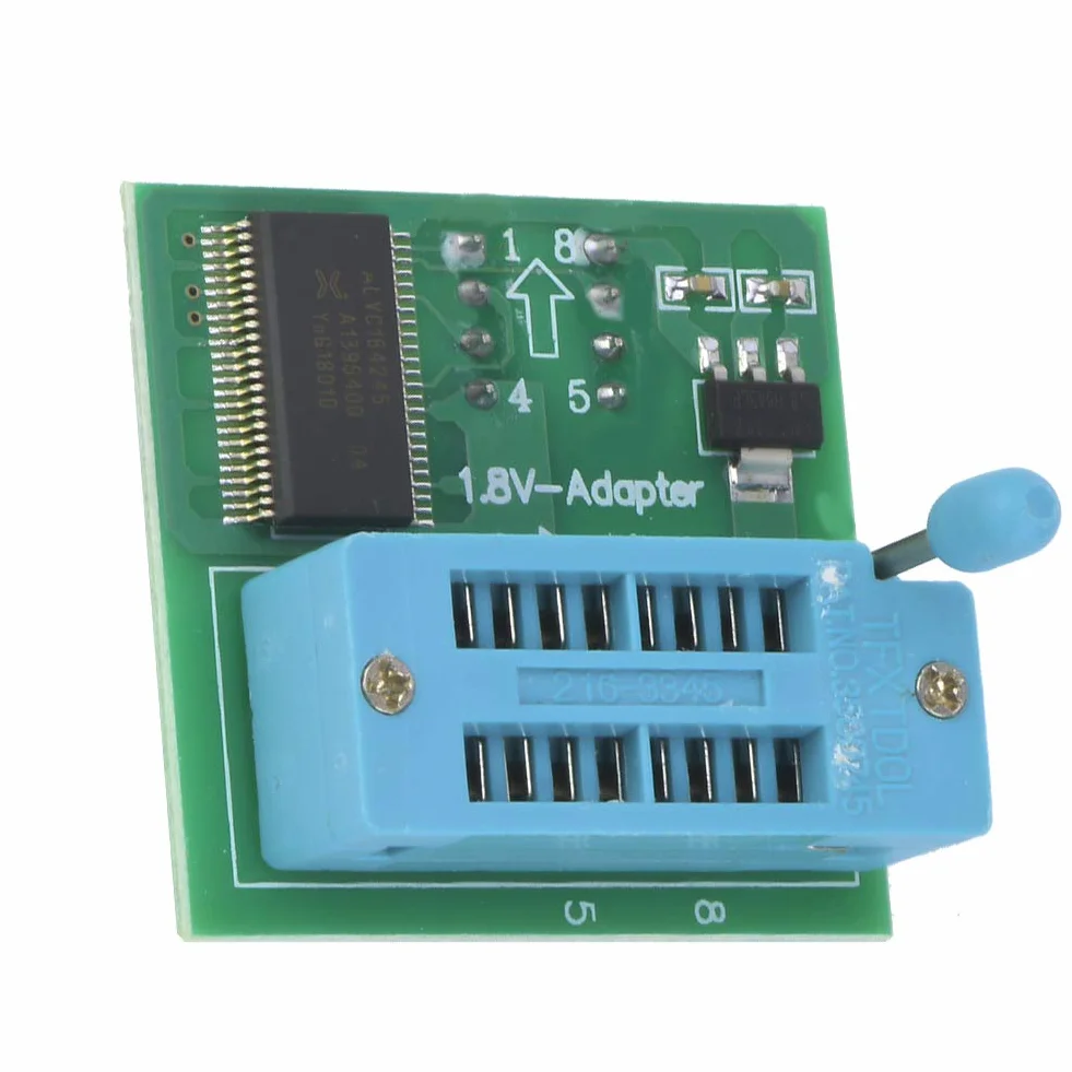 SEAFRONT Scheda di Conversione Adattatore 1,8 V Programmatore Flash SPI per Winbond W25 MX25 CH341 TL866CS