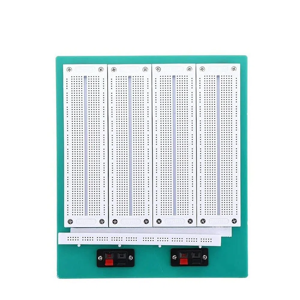 DollaTek 4 In 1 Punti di Legame Solderless PCB Breadboard 700 Tiepoint PCB Solderless Pane Board Universale Breadboard Kit Fai Da Te