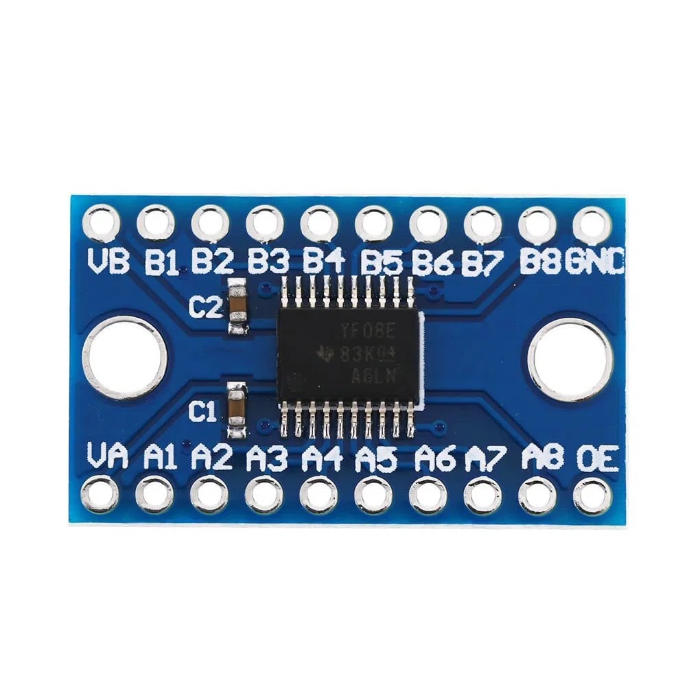 5 Pezzi TXS0108E 8 Canali Convertitore di Livello Logico Bidirezionale Alto Duplex Shifter 3,3 V 5 V