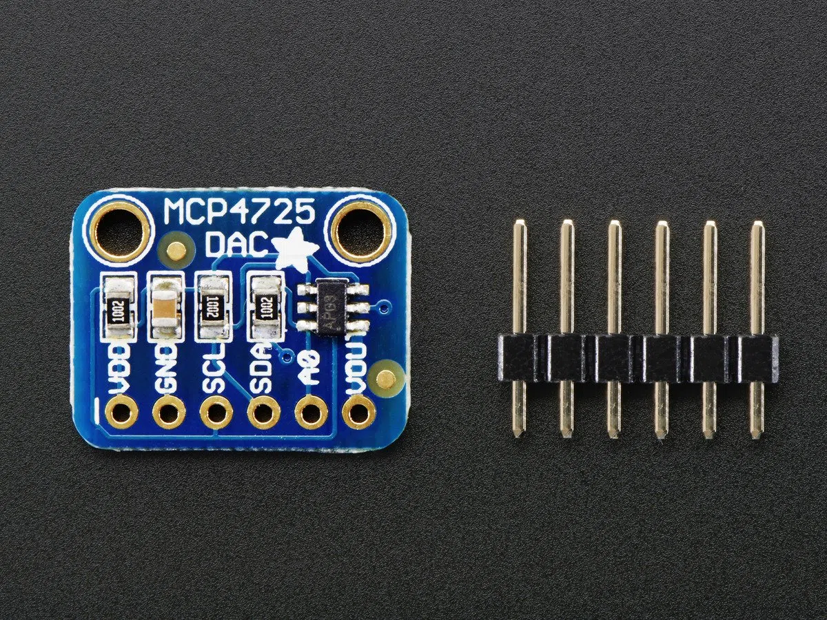 Adafruit MCP4725 Breakout Board - DAC a 12 bit con interfaccia I2C [ADA935]