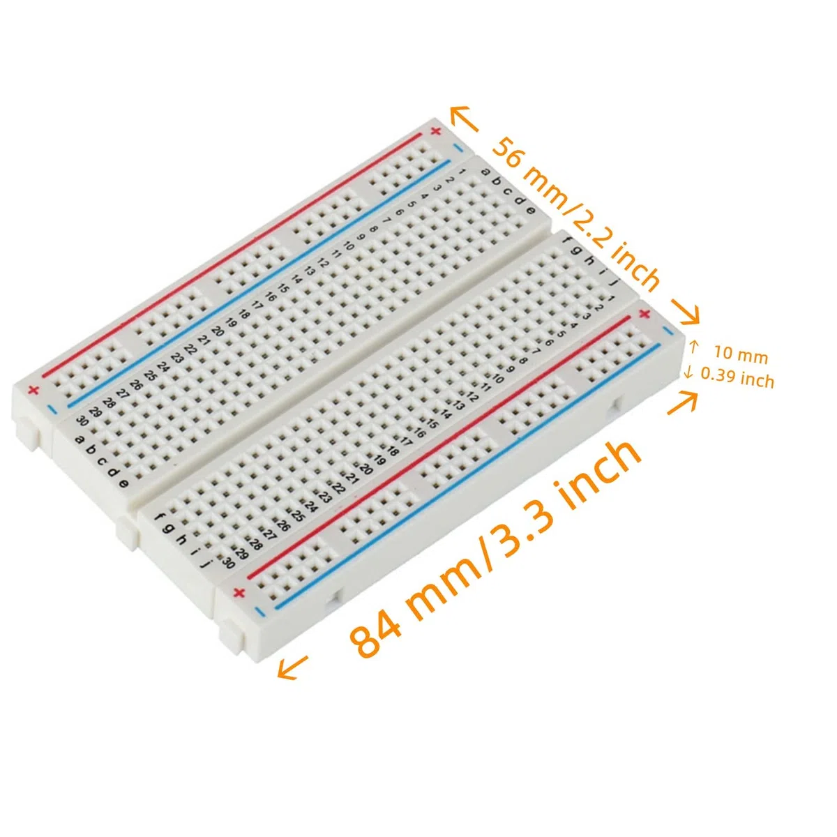 Breadboard kit 170 punti Breadboard (6 pezzi) + piccola breadboard 400 punti senza saldatura (2 pezzi) + Breadboard 830 punti (1 pezzo)