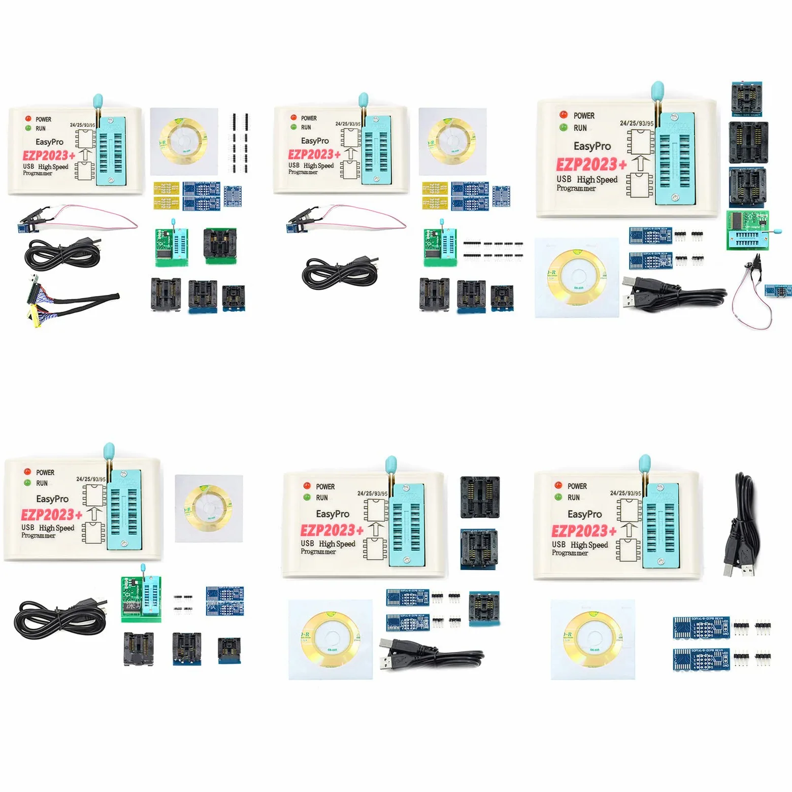 unknowns USB SPI Programmer EZP2023 EZP ad Alta Velocità 2023 100% Supporto Originale 24 25 93 95 EEPROM 25 Flash Bios Chip Aggiornamento SPI Flash Programmer