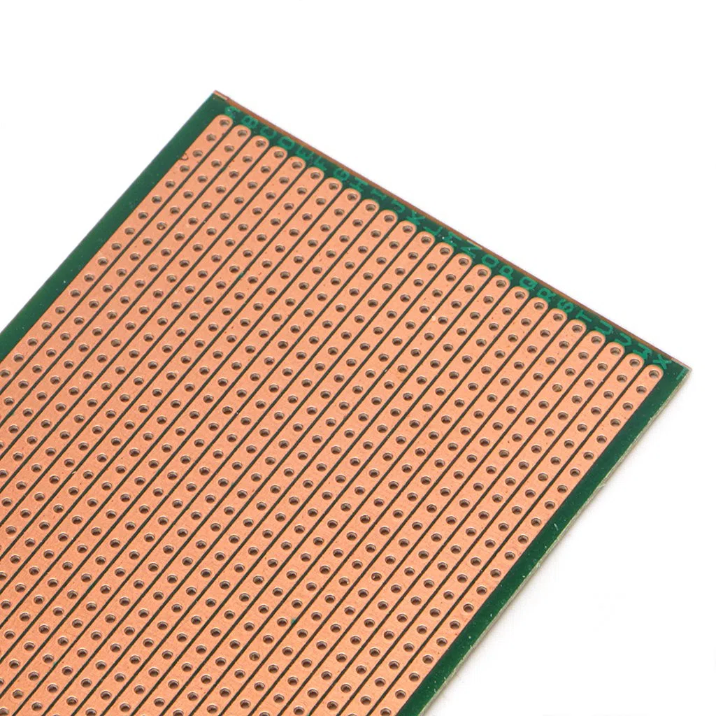 5 pezzi 6,5 x 14,5 cm Stripboard Veroboard non tagliato PCB Platine Single Side Circuit Boar