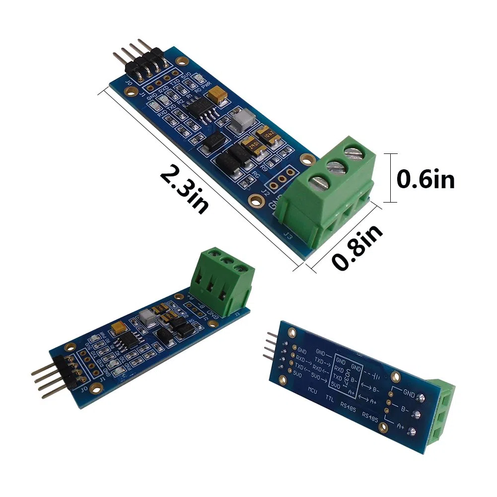 DSD TECH SH-U12 Scheda da RS485 a Ttl 5V con Chip MAX13487 per Raspberry Pi Arduino e Altri MCU