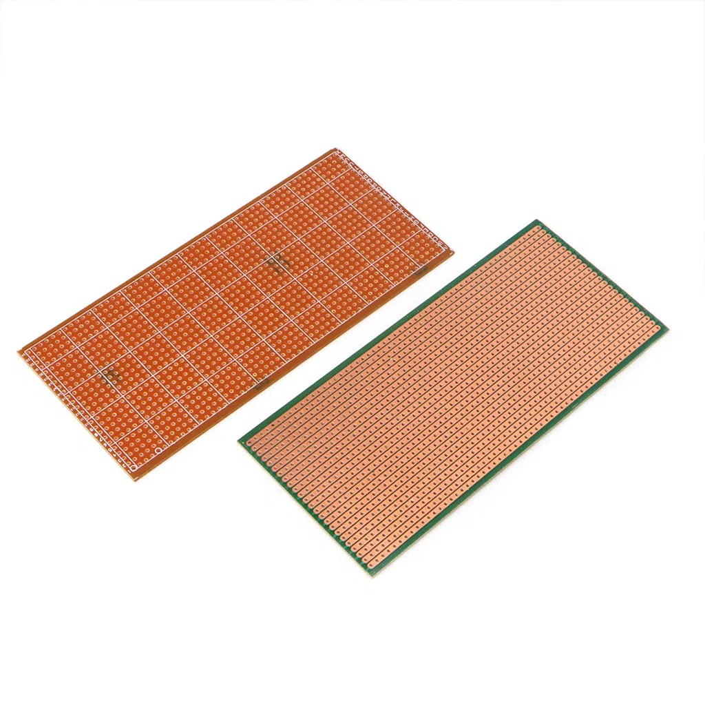 5 pezzi 6,5 x 14,5 cm Stripboard Veroboard non tagliato PCB Platine Single Side Circuit Boar