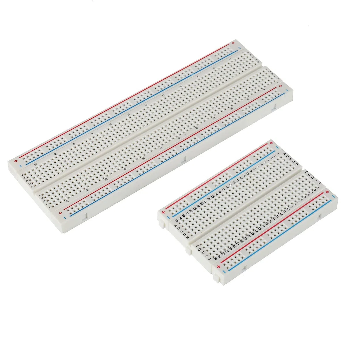 Breadboard kit 170 punti Breadboard (6 pezzi) + piccola breadboard 400 punti senza saldatura (2 pezzi) + Breadboard 830 punti (1 pezzo)