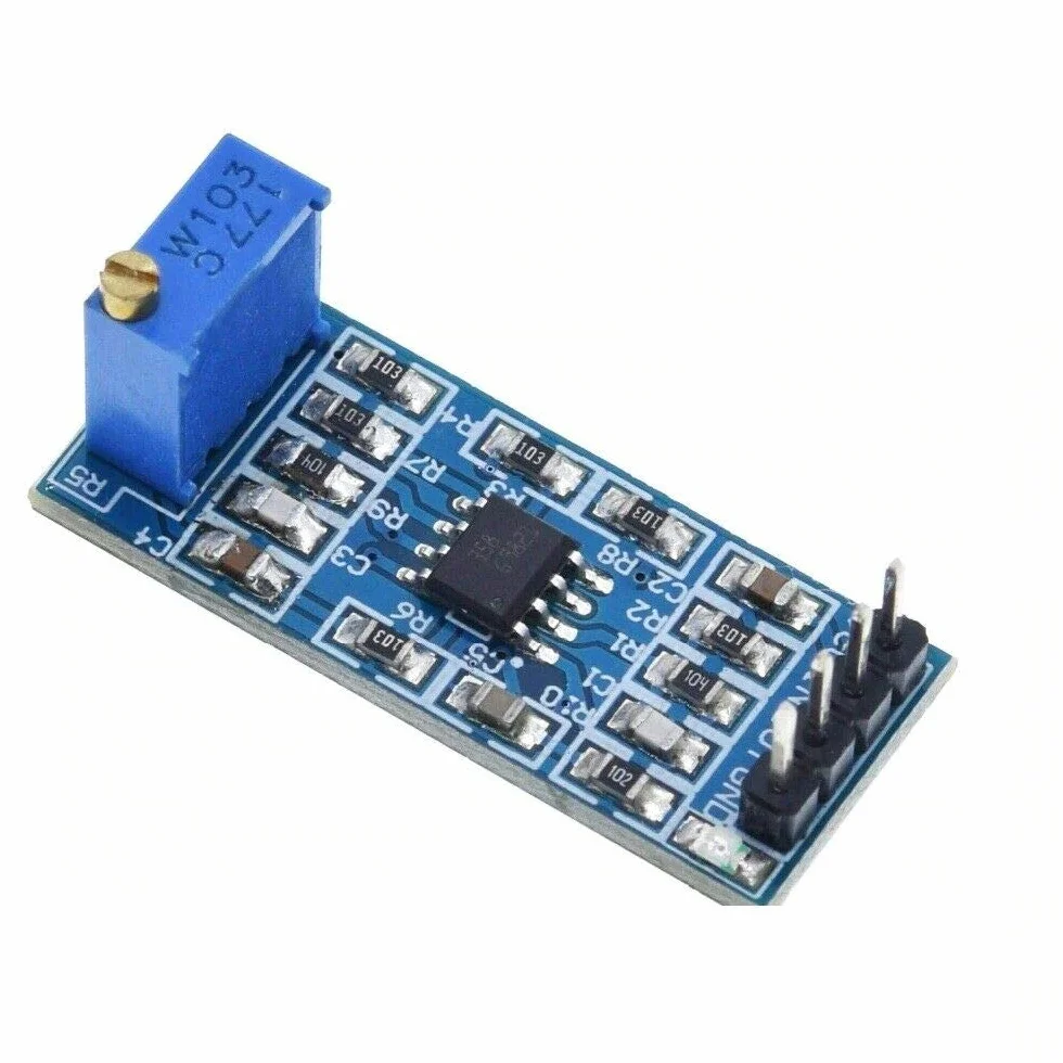 5 pezzi Modulo amplificatore operazionale 100 volte modulo di amplificazione guadagno LM358