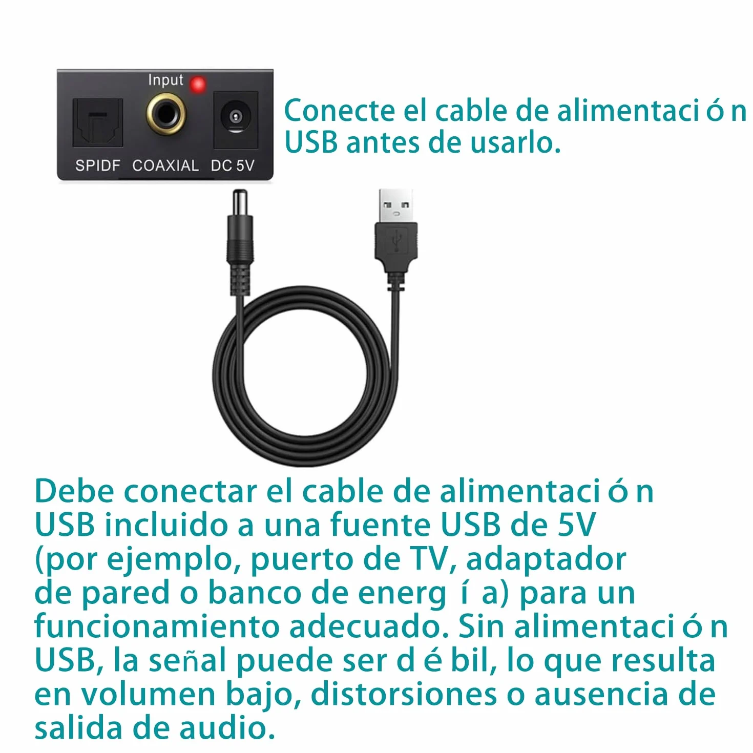 192kHz DAC Convertitore Ottico RCA Digitale ad Analogico Adattatore Audio Digitale ad Analogico Coaxial Toslink SPDIF a L/R Jack 3.5mm per Cuffie PS3 HDTV Blu RAY DVD Sky HD Fire TV Box