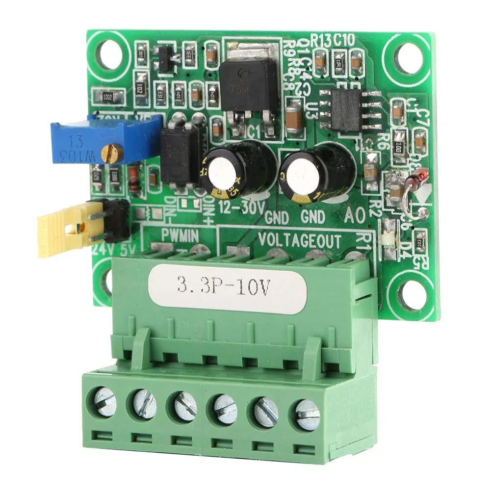3.3V PWM Segnale a 0-10V convertitore di Tensione Modulo PLC digitale-analogico N/A
