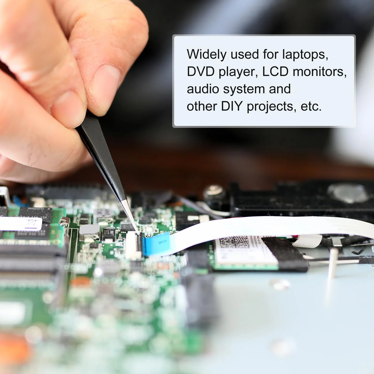 QUARKZMAN Scheda Convertitore FPC FFC PCB 60P 0,5mm Sul Lato Socket, 1,0mm Sul Retro, a DIP 2,54mm per LCD Stampante 3D Telecamera DVD TV Laptop 2pz