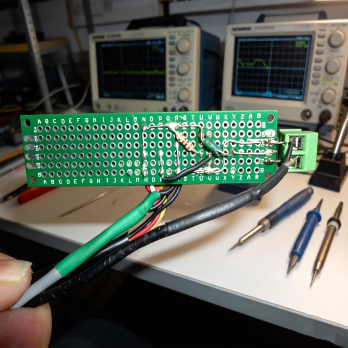 Miuzei 151 pezzi PCB Board Kit, 21 schede forate double face, 22 bande per penne, 13 morsetti a vite, 35 cavi ponticelli compatibili con Arduino per progetti elettronici fai da te