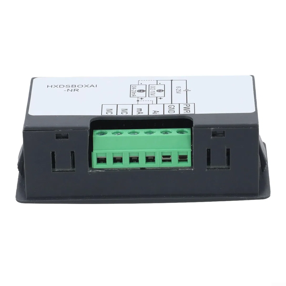 Display digitale per indicatore di ingresso analogico 0-10V 4-20mA, convertitore di segnale industriale con gamma programmabile, dispositivo di processo per lettore di corrente di tensione, display