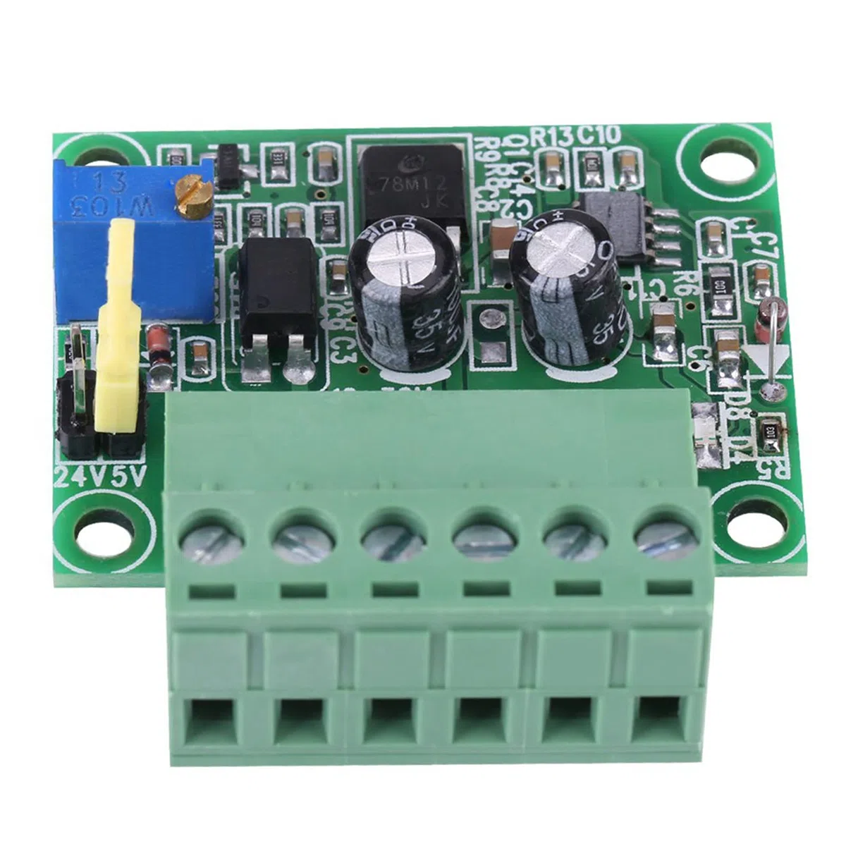 Convertitore Segnale PWM-Tensione, 1-3KHz, 0-10V, Modulo Digitale-Analogico per PLC Industriale