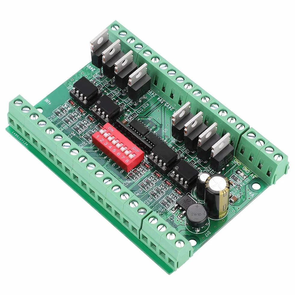 Convertitore di livello logico 8-V 24 V 8-Channel, Npn/Pnp a Npn Convertitore di segnali Squarewave Convertitore di livello 10MHZ