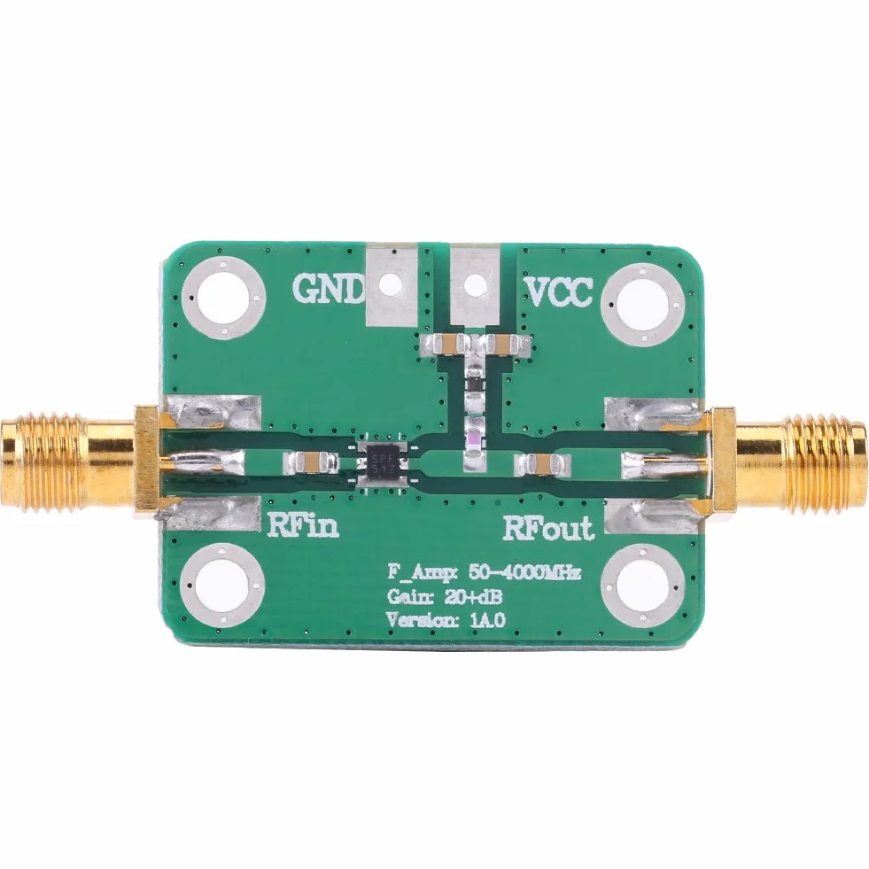 Jeanoko Amplificatore RF a basso rumore 433 MHz Guadagno LNA in radiofrequenza: Amplificatore a banda larga 22 dB Radio definita dal software