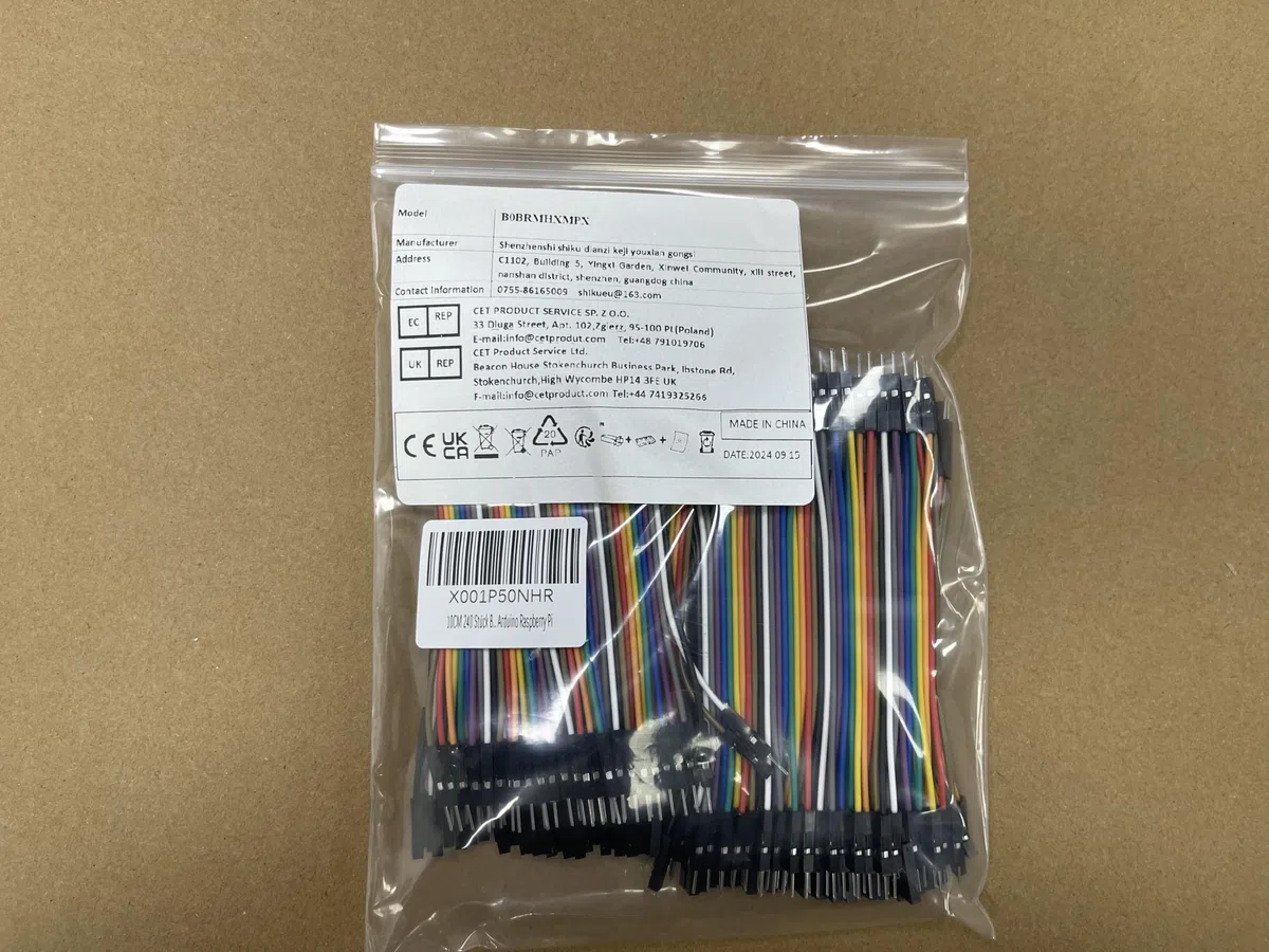 Aypzuke 240pcs 10cm Breadboard Jumper Wires 2 * 40 pezzi da M/F Maschio a Femmina, 2 * 40 pezzi da Maschio a Maschio, 2 * 40 pezzi da Femmina a Femmina per Raspberry Pi