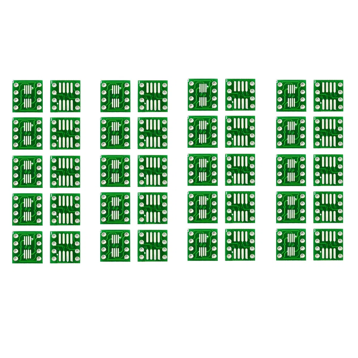 40 PZ SOP8 SO8 SOIC8 SMD a DIP8 Adattatore PCB Board Convertor Doppio Lati