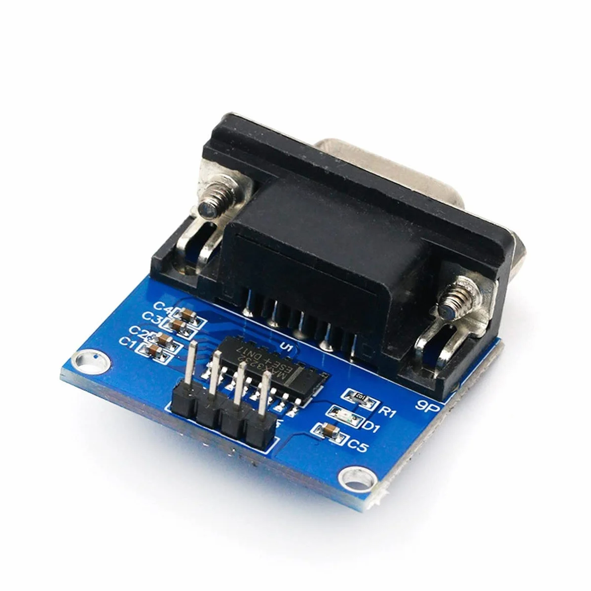 JZK Modulo porta seriale da RS232 a TTL, convertitore da RS232 a TTL, modulo radice MAX3232 per programmazione SCM e recupero elettronico, 4 pezzi