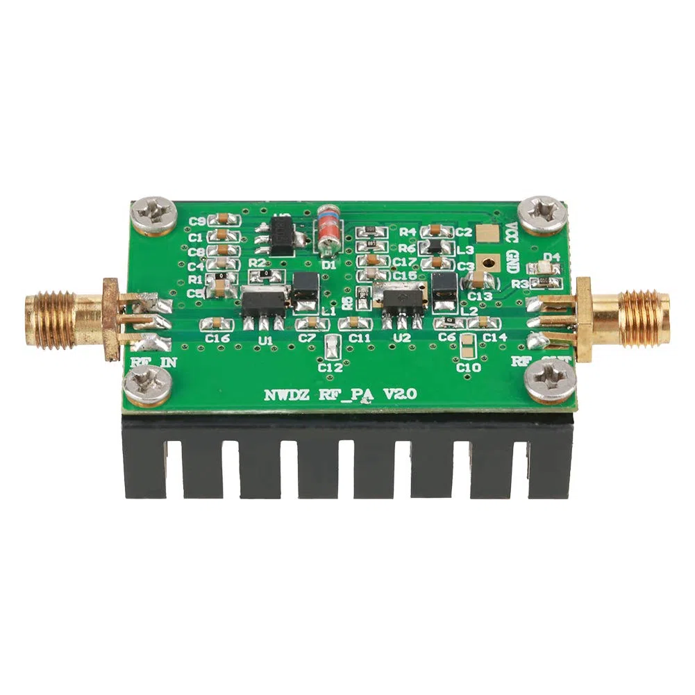 2MHz-700MHZ RF Amplificatore a Basso Rumore, 3W HF VHF UHF FM Amplificatore di potenza RF trasmettitore per radioamatori