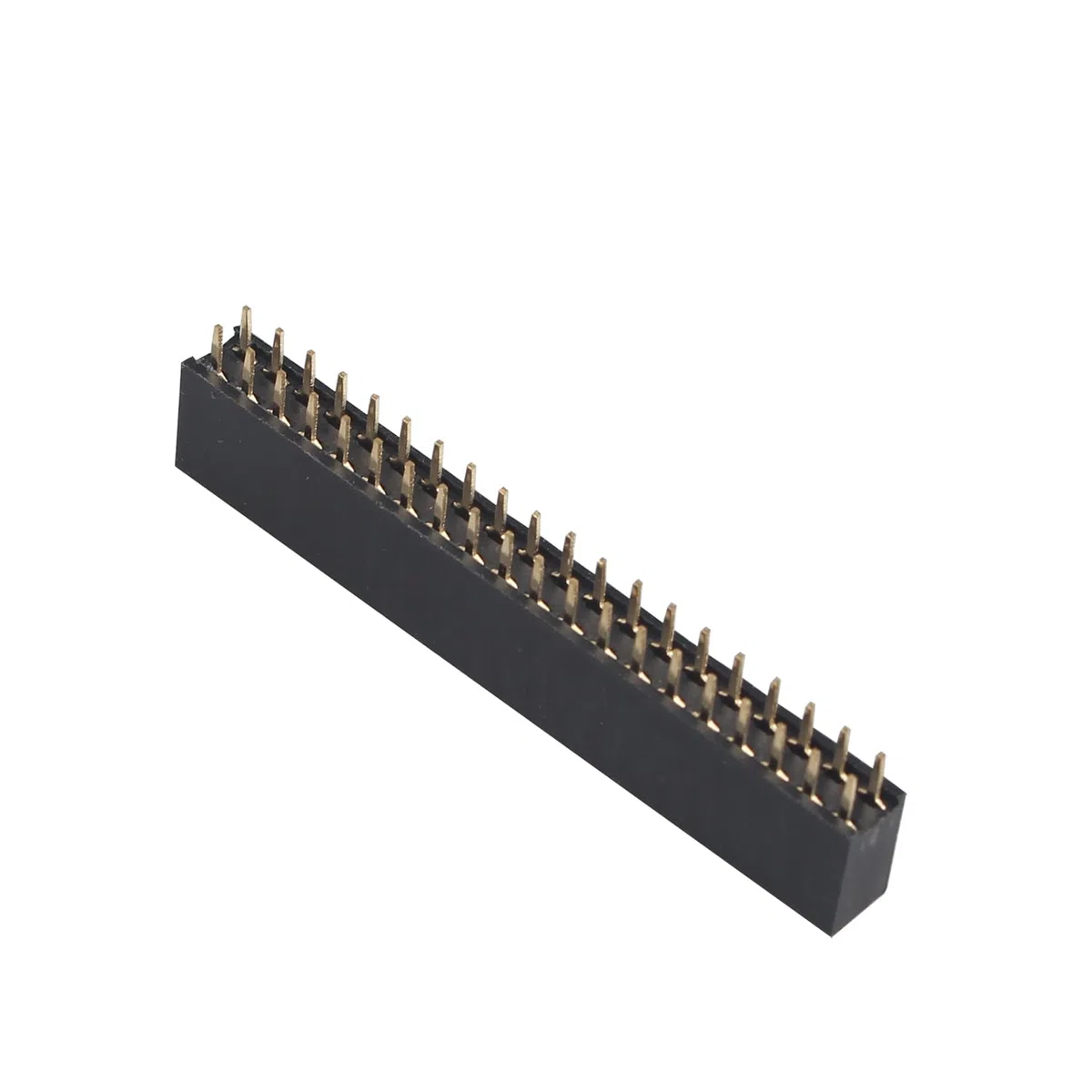 ZDE 6PCS 2x20 40 Pin Stacking Female Header 2.54mm Pitch Dual Row Short Pin Headers Connector for Raspberry Pi Arduino PCB Breadboard