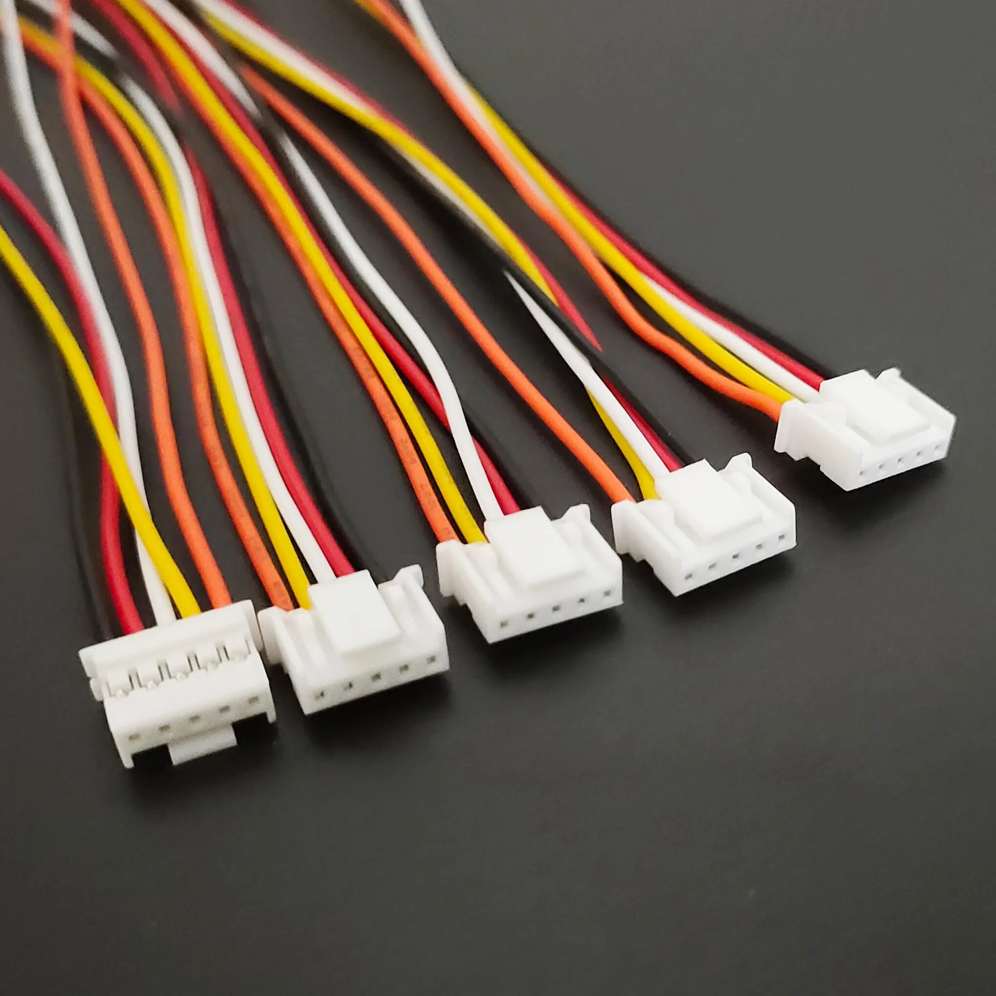 5 Pezzi PA 2,0mm Pap su Dupont 2,54mm Buchse 5 Pin Jumper Wire PA2,0 26AWG 20cm Cavo contenitore connettore PAP-05V-S