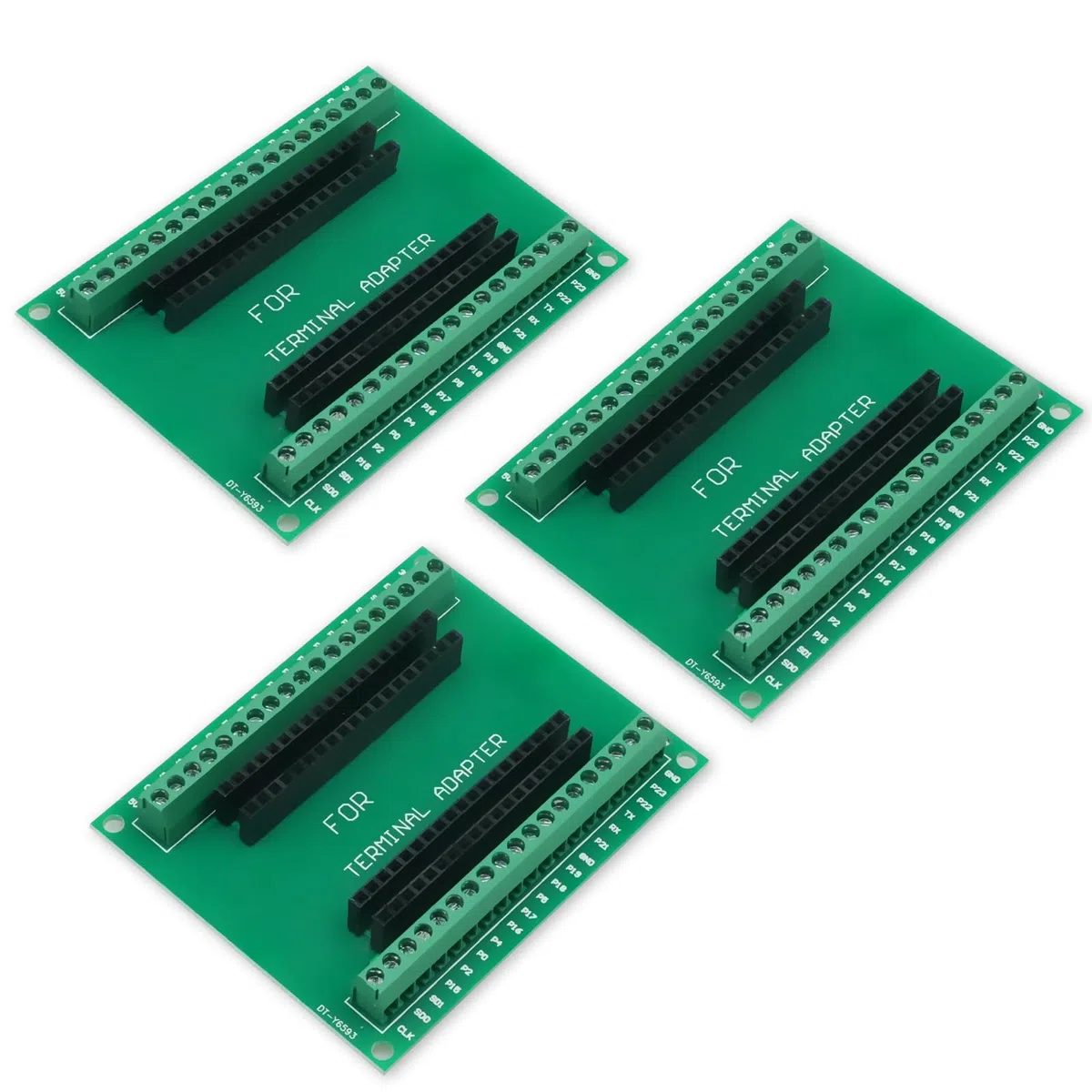 ESP32 Breakout Board Binghe 3 pezzo ESP32 Scheda di espansione GPIO 1 in 2 Spaziatura tra i pin 22,5 mm Compatibile con le schede di sviluppo ESP32 a 38 pin