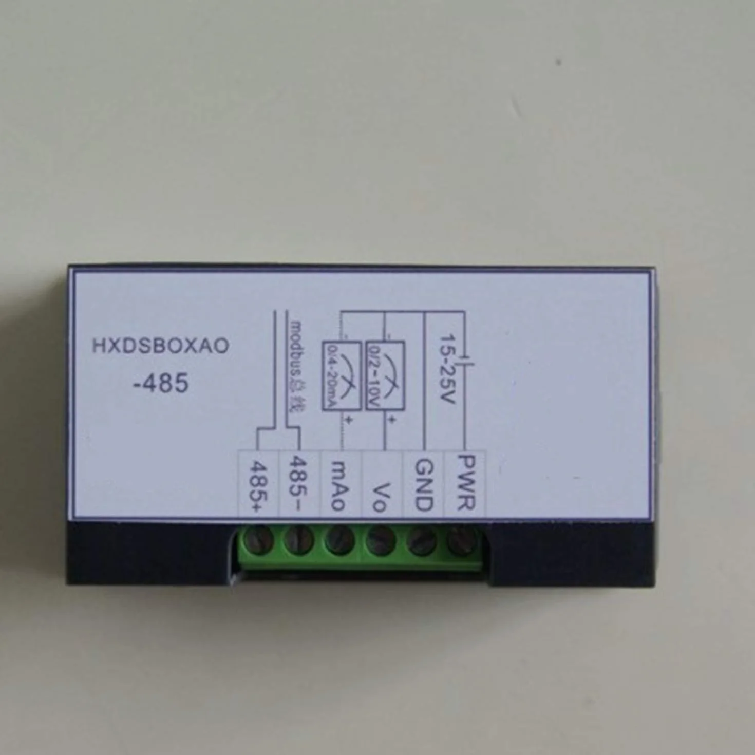 Display digitale 0-10V 0-20MA 2-10V 4-20MA Display analogico Display Display da tavolo Testa con RS485 Versione