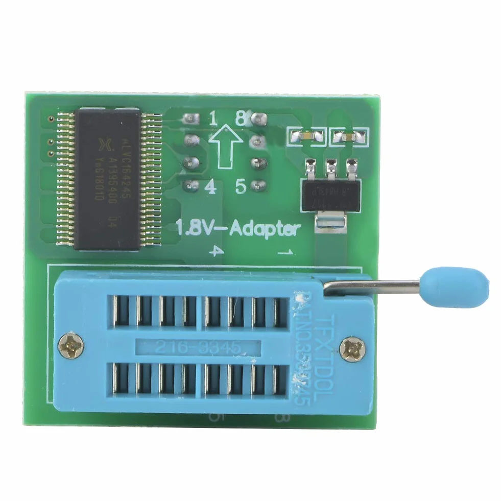 SEAFRONT Scheda di Conversione Adattatore 1,8 V Programmatore Flash SPI per Winbond W25 MX25 CH341 TL866CS