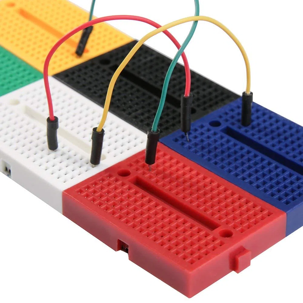 zalati Mini Breadboard 6 Pezzi 170 Punti di Collegamento Piccolo Kit Prototipo Senza Saldatura Compatibile con Arduino Raspberry Rasp Pi Proto Project