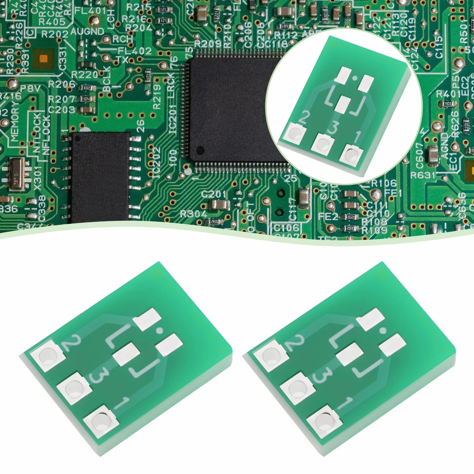 50 Pezzi SMD Bifacciale SOT23-3 SOT223 PCB Board Converter SOT23 A SIP3 2,54 Mm Adattatore 10x7,6 Mm Per Prodotti Elettronici