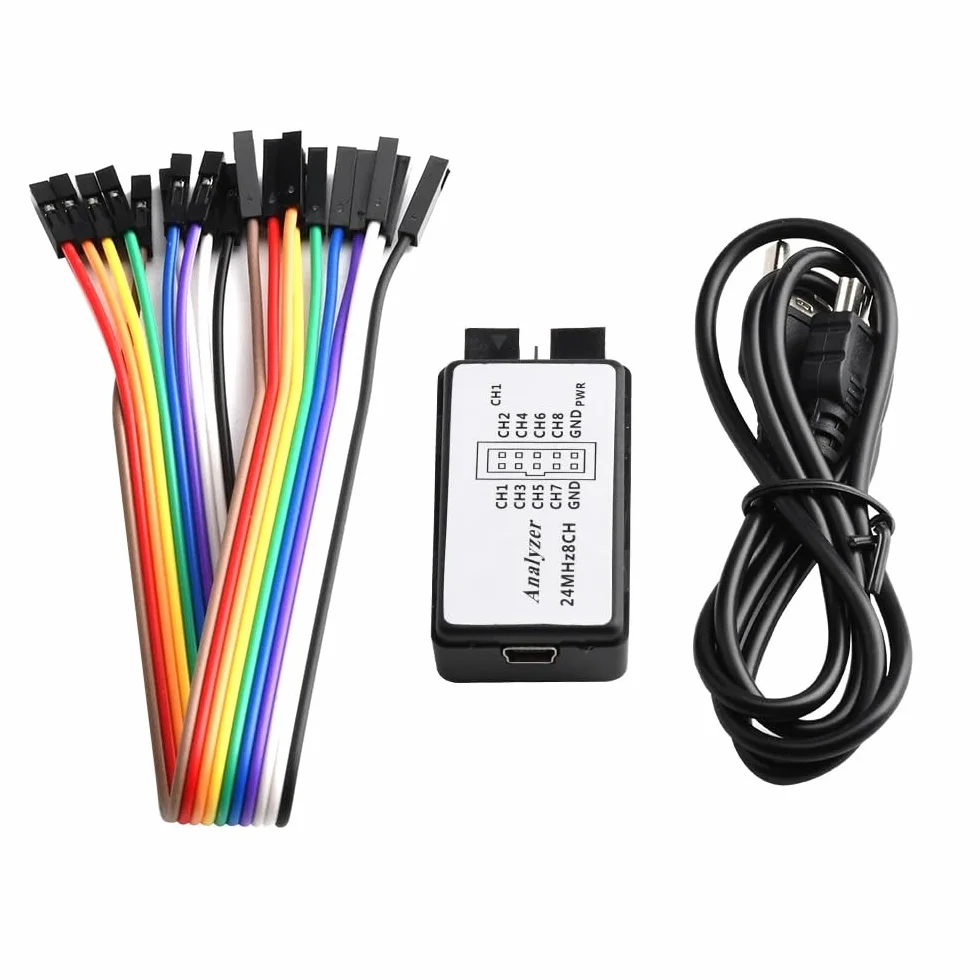 1 pz Analizzatore Logico USB 24 MHz Debugger a 8 canali per Arm FPGA 24 M 8CH