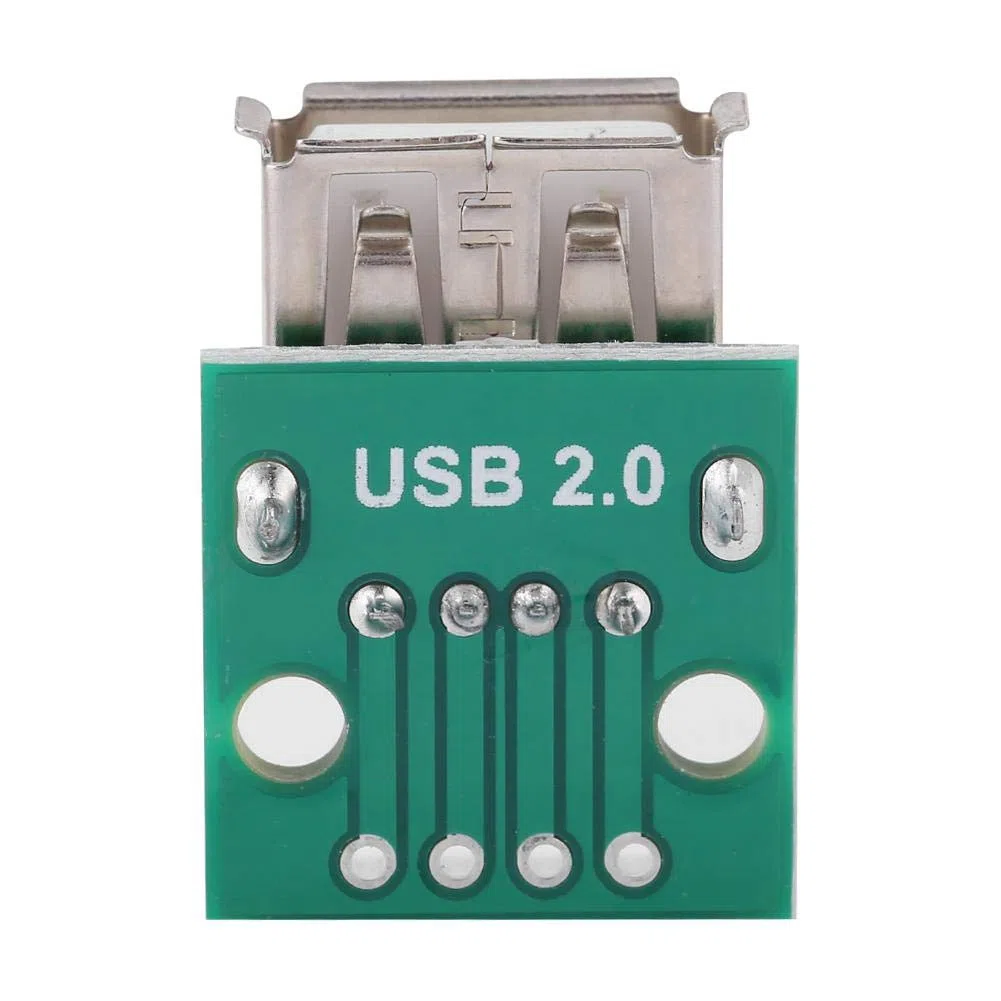 Garosa Scheda breakout USB femmina 4 pin 10 pezzi con connettore DIP 2.5mm per prototipazione rapida di progetti elettronici per hobbisti ingegneri e maker professionisti