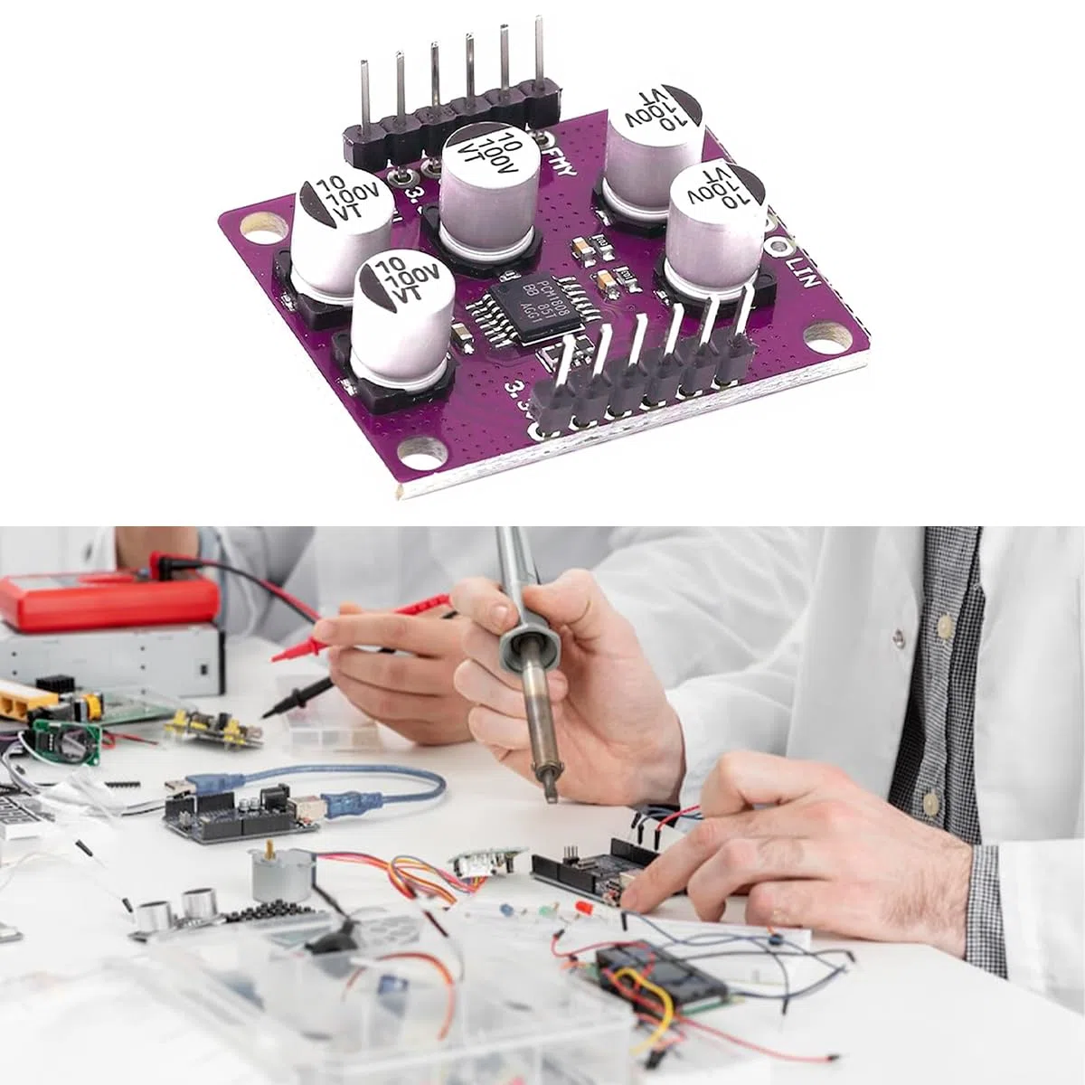 Modulo amplificatore PCM1808 a 24 bit, decodificatore di ingresso analogico single-ended ADC stereo audio con rapporto segnale/rumore di 99 dB