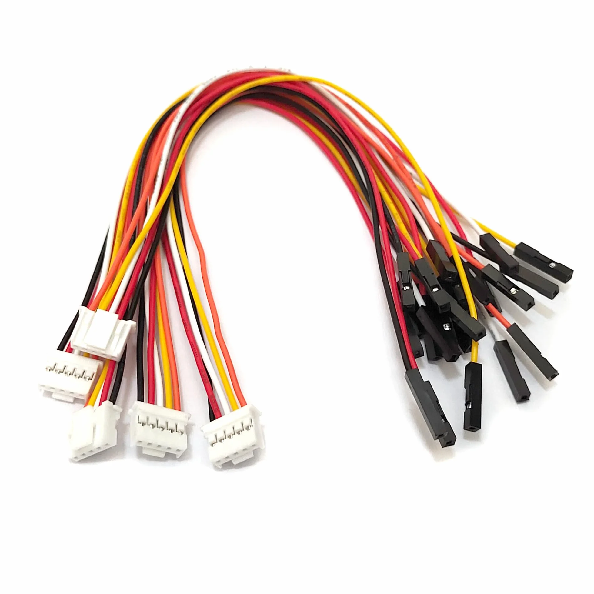 5 Pezzi PA 2,0mm Pap su Dupont 2,54mm Buchse 5 Pin Jumper Wire PA2,0 26AWG 20cm Cavo contenitore connettore PAP-05V-S